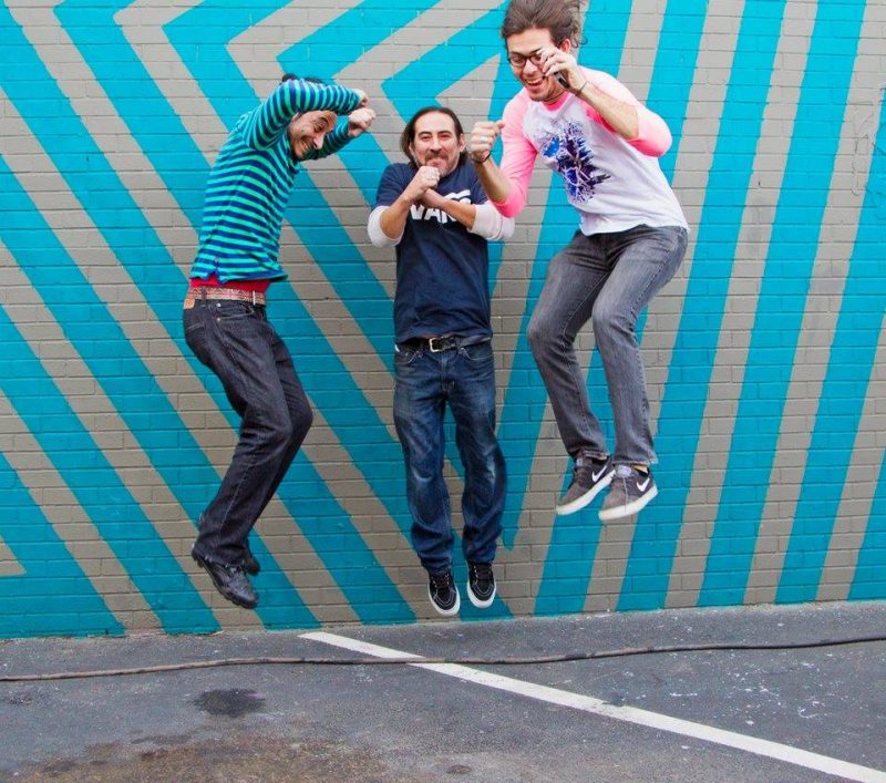 Jump! Yamin Cepedes, Guerra Studios, Awre at Mini Pops | Mural at Pavement Clothing Montrose | Mural by Skeez181 | Mini Pops is a Monthly Art Market