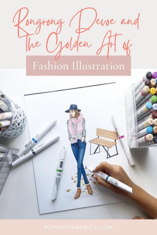 Rongrong Devoe and the Golden Art of Fashion Illustration