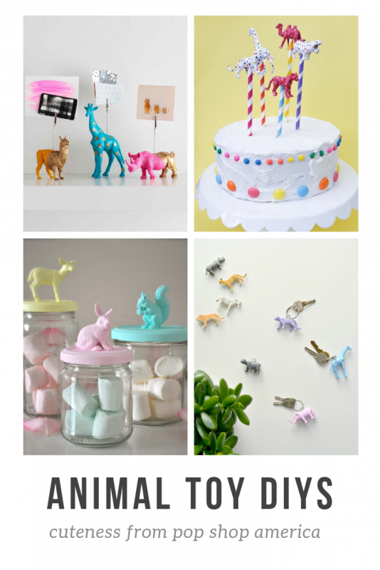 painted animal toy diys round up pop shop america