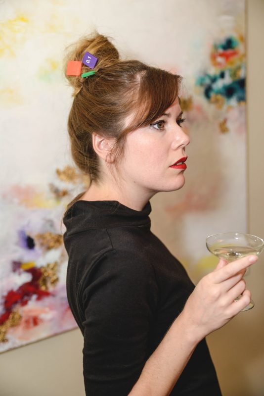 finished standing how to make piet mondrian hair accessories diy