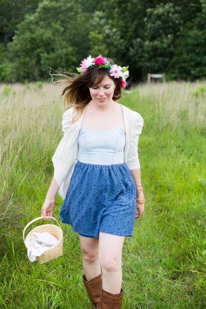 walking around with berry basket texas brittany bly