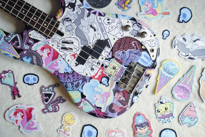 Lauren Feehery el Fury stickers handmade goods
