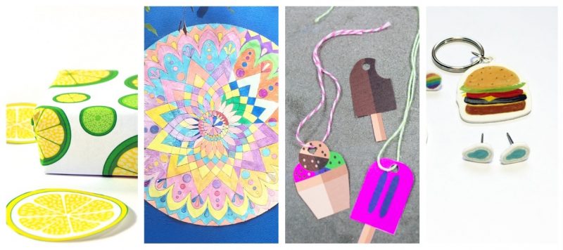 collage of free printables at pop shop america diy blog_cropped