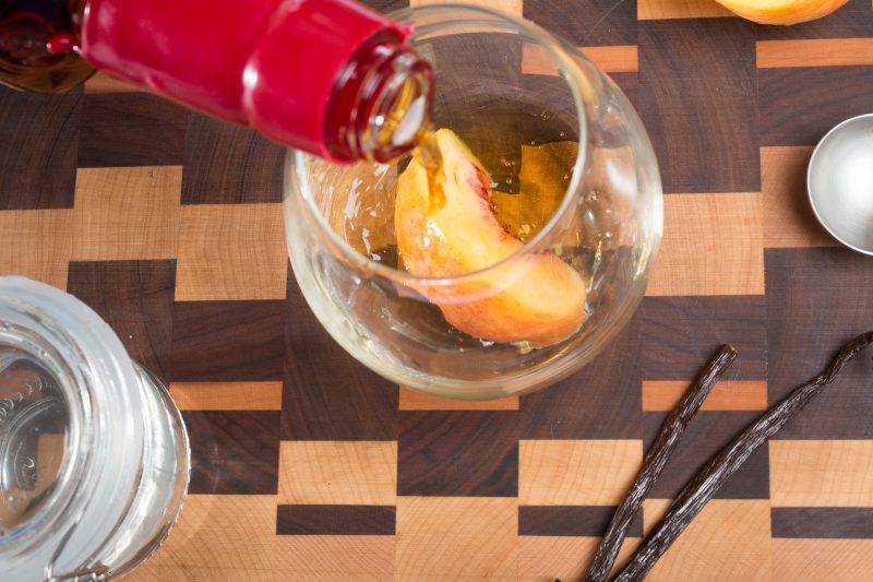 pour whiskey over the top of impeachment whiskey cocktail
