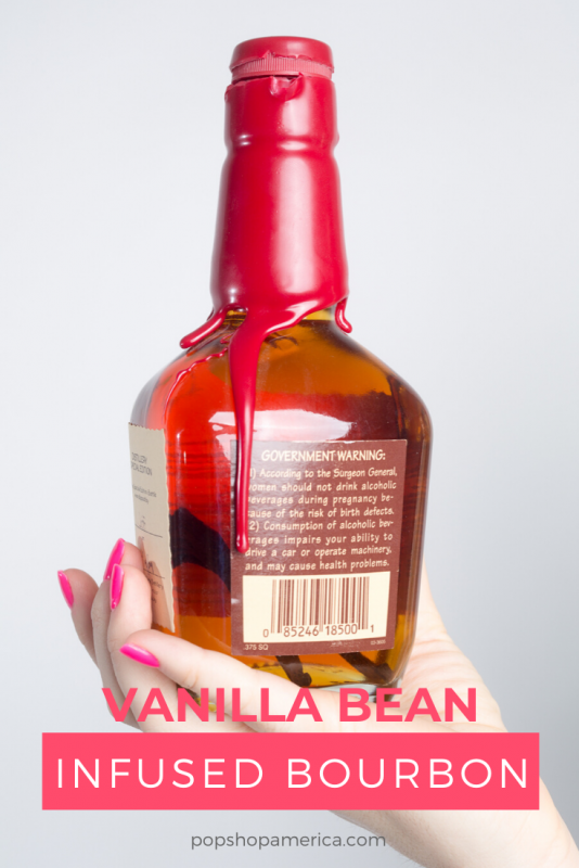 vanilla bean infused bourbon recipe pop shop america