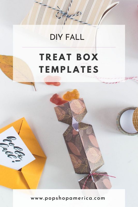 diy fall treat boxes with templates pop shop america
