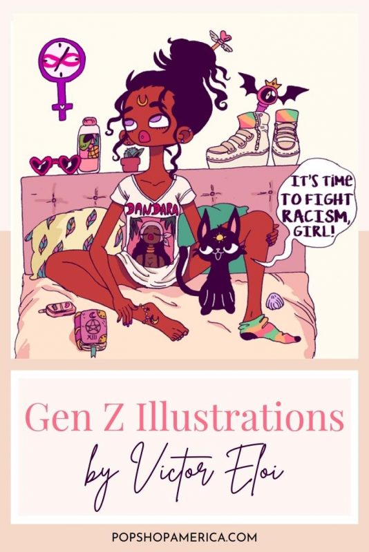 Gen Z Illustrations By Victor Eloi
