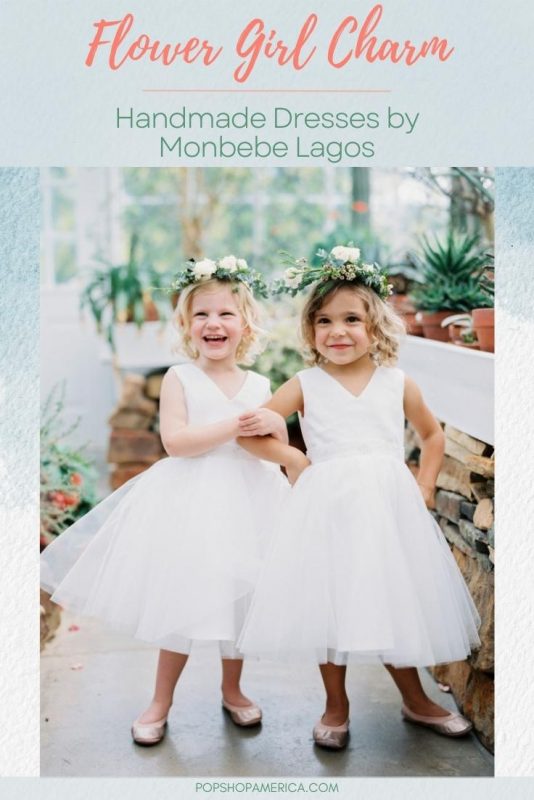 Flower Girl Charm Handmade Dresses by Monbebe Lagos