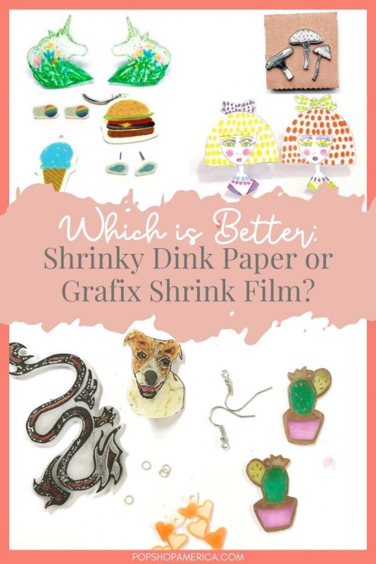 Shrinky Dink Paper or Grafix Shrink Film
