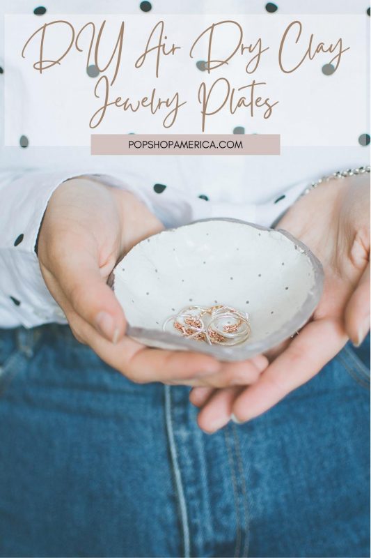 Super Pretty DIY Clay Jewelry Plates