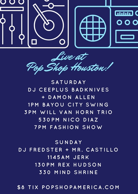pop shop houston music summer 2017