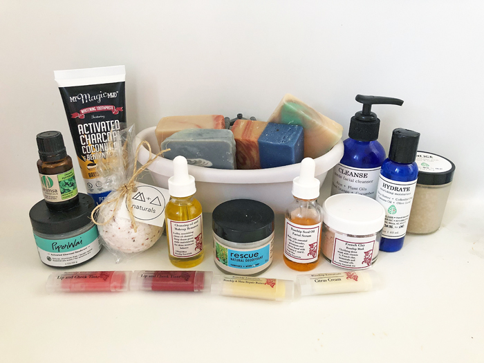 Wealth of natural skincare products