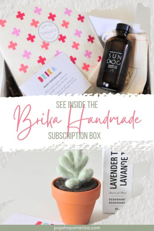 Take a look at our Brika Handmade Subscription Box