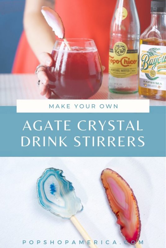 agate crystal cocktail stirrers diy pop shop america_featured