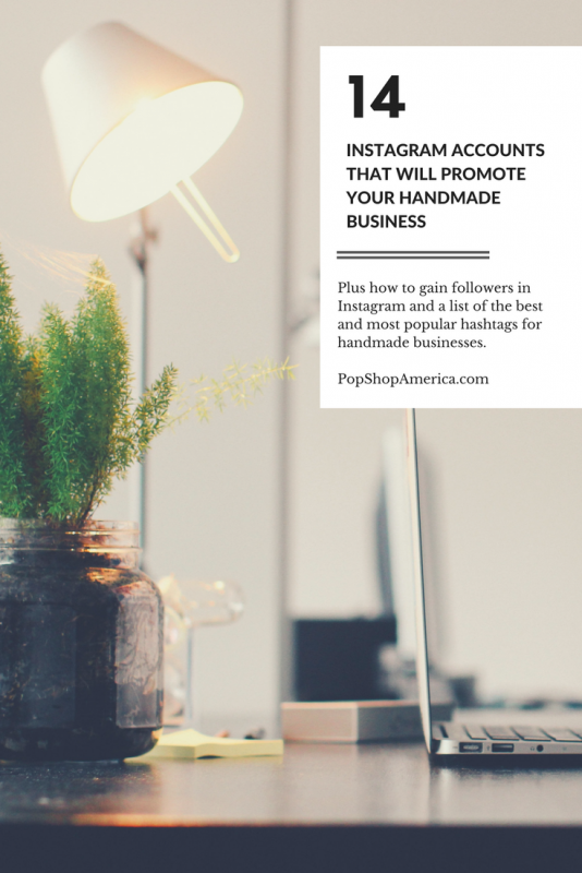 14 instagram accounts that will promote your handmade business
