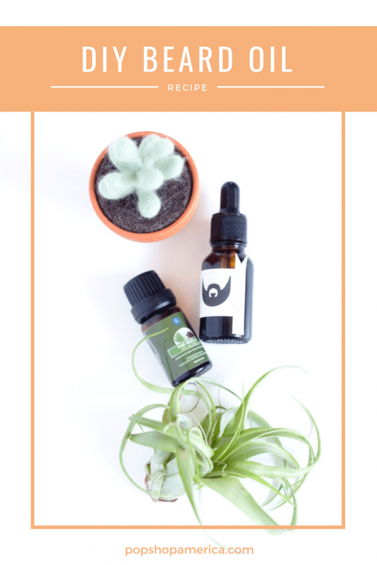 diy beard oil recipe pop shop america