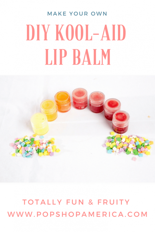 diy kool aid lip balm pop shop america