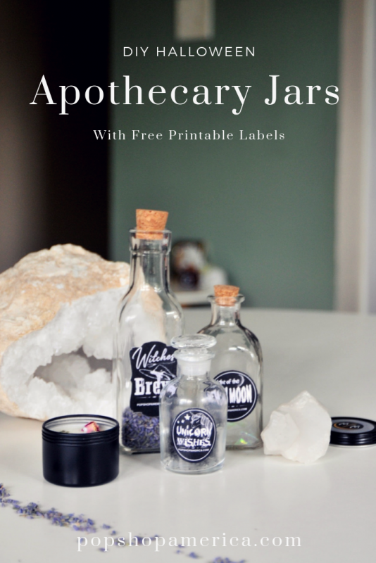 diy halloween apothecary jars pop shop america