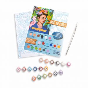 frida kahlo paint by numbers kit