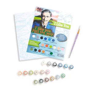 mister rogers adult paint by numbers pop shop america