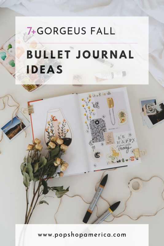 7 gorgeous fall bullet journal ideas