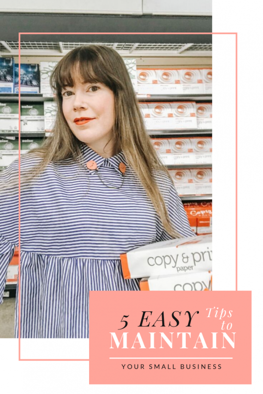 5 Easy Tips to Maintain Your Small Business