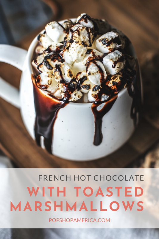 french hot chocolate recipe with toasted marshmallows