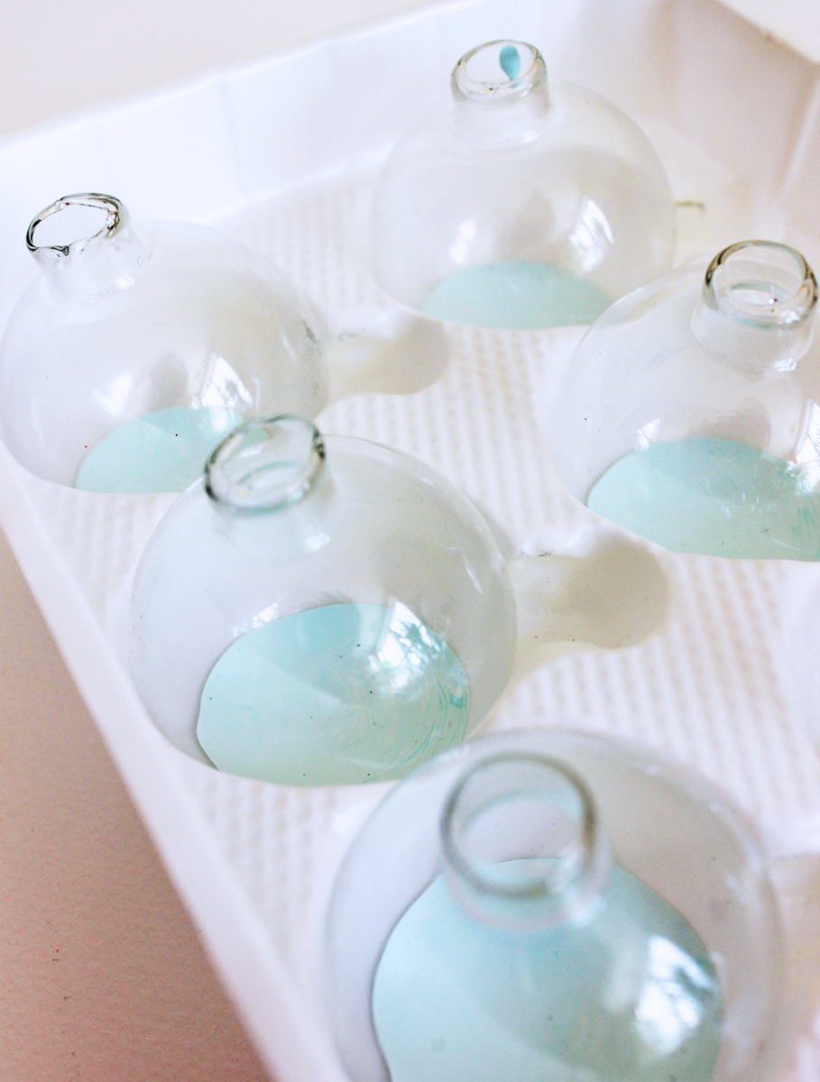 DIY Gold Lead Ornaments 