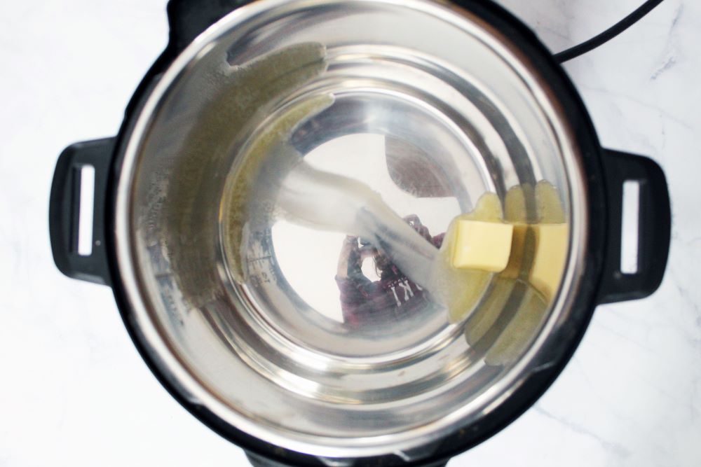 saute butter for risotto 1