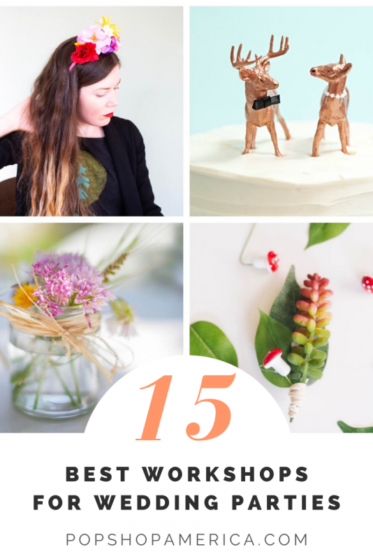15 best workshops for wedding parties