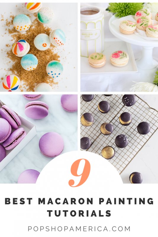 9 best macaron painting tutorials pop shop america