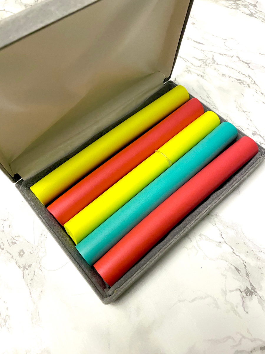 DIY Velvet Earring Box