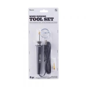 wood burning tool set in packaging darice pop shop america