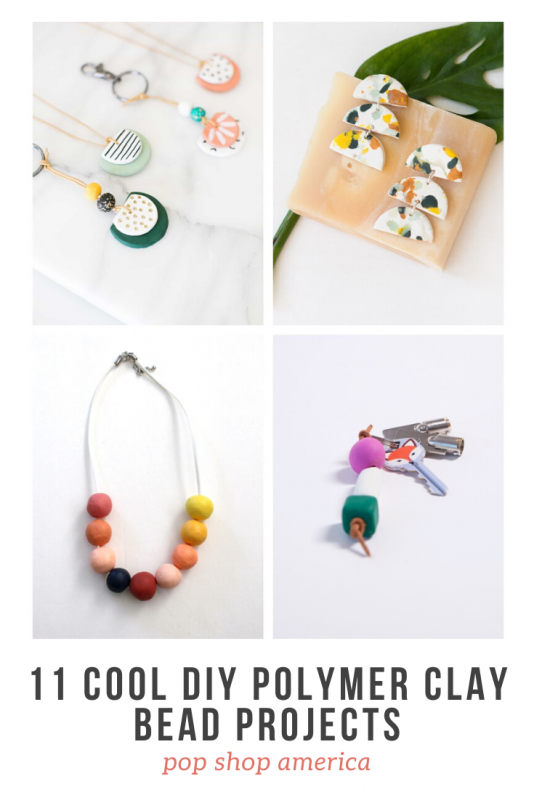 11 cool diy polymer clay bead projects pop shop america