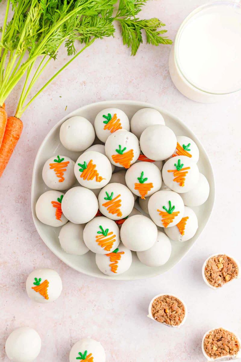 Carrot Cake Balls Soulfully Made
