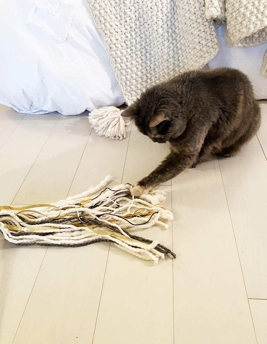 DIY Cat Play Wand