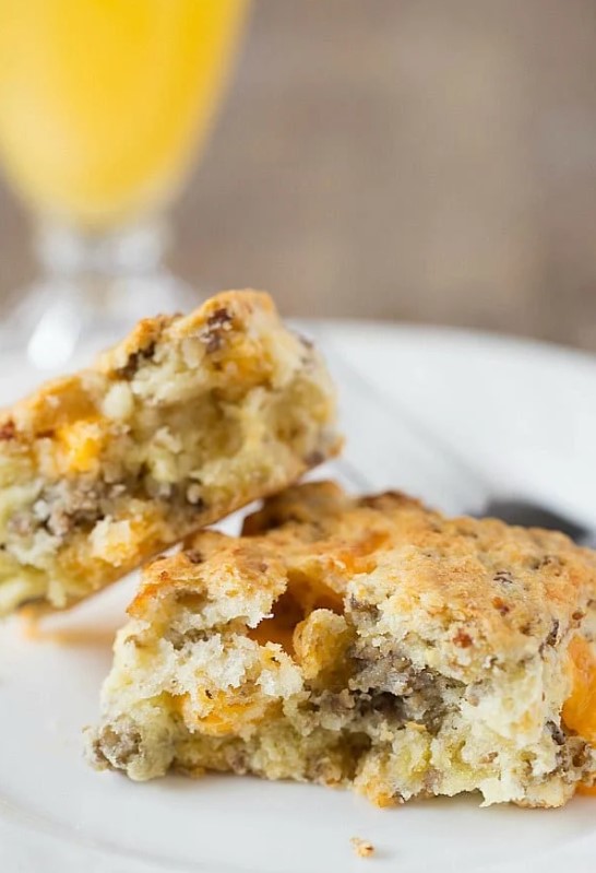 Sausage Cheddar Biscuits Brunch Recipe
