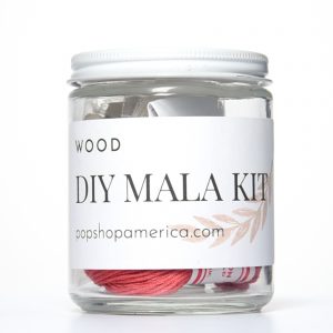 Wood Mala jewelry supply kit