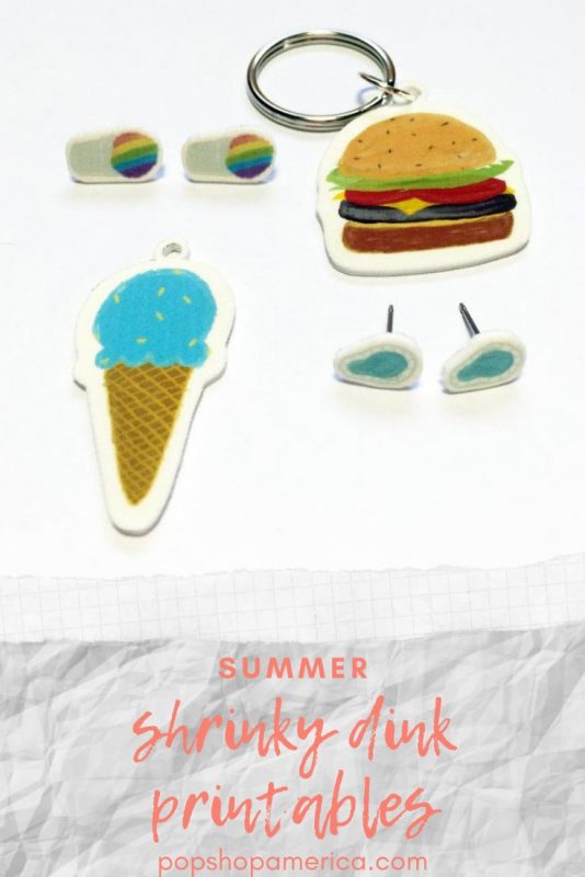 summer shrinky dink printables pop shop america
