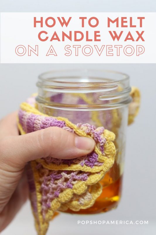 how to melt candle wax on a stovetop pop shop america