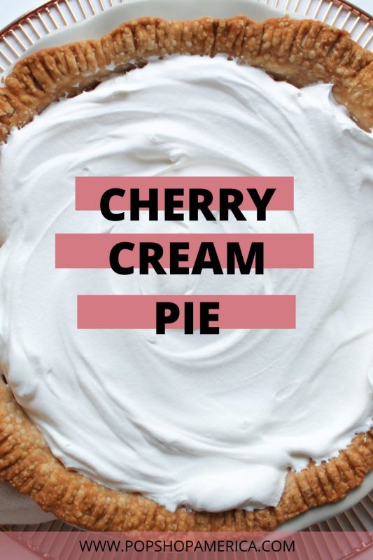 Cherry cream pie recipe