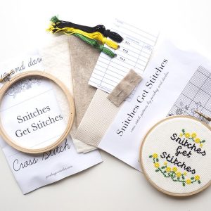 supplies-inside-the-snitches-get-stitches-cross-stitch-craft-kit