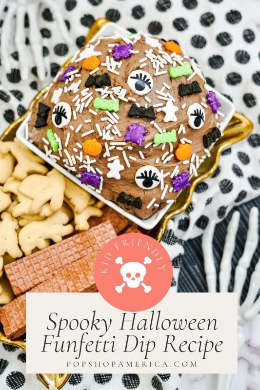 Spooky Halloween Funfetti Dip Recipe Pop Shop America