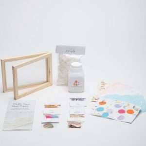 diy paper making craft kit supplies