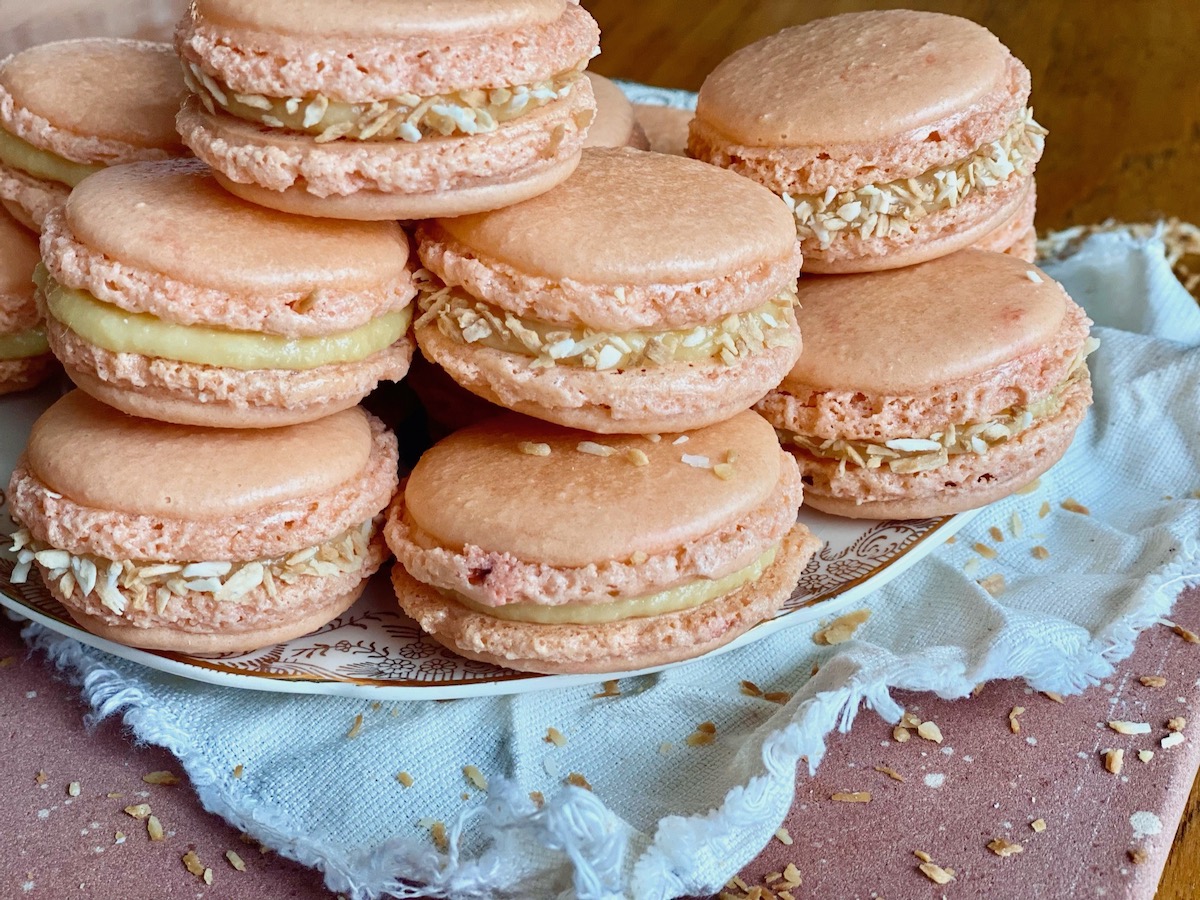 Mouthwatering Passionfruit Macarons