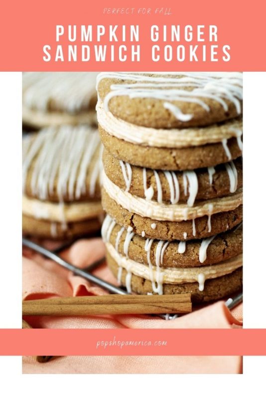 pumpkin Ginger Sandwich Cookies (2)