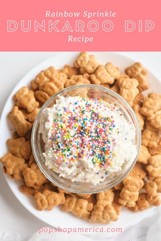 rainbow sprinkle dunkaroo dip recipe feature