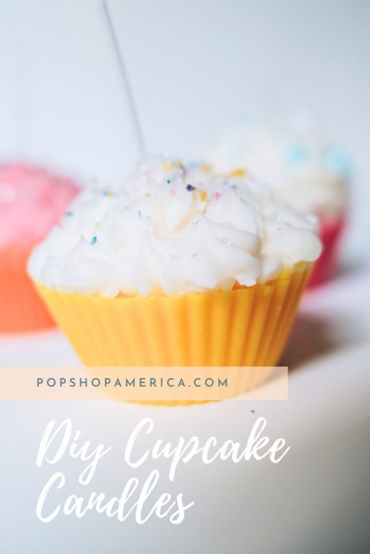 DIY Cupcake Candles Tutorial Pop Shop America