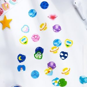 Planets in the Solar System Washi Stickers, Tape