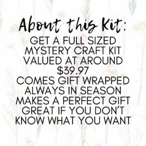 about the mystery craft supply box